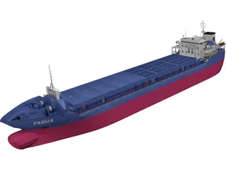 Parma Ship 3D Model preview