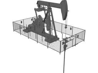 Jack Pump TECSA 3D Model preview