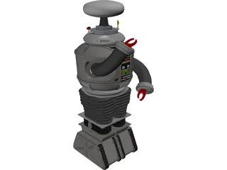 Lost in Space Robot 3D Model preview