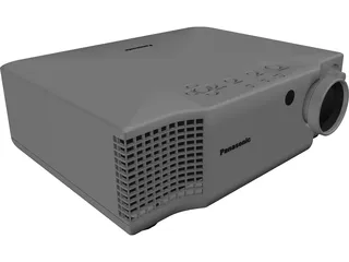 Panasonic Projector 3D Model preview