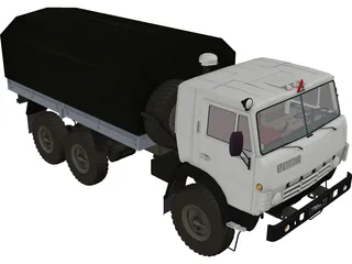 Kamaz 4310 3D Model preview