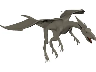 Dragon 3D Model preview