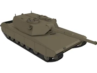 Gryphon Tank 3D Model preview