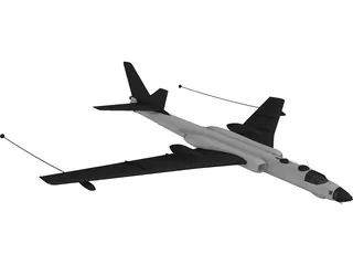 Xian H-6 3D Model preview