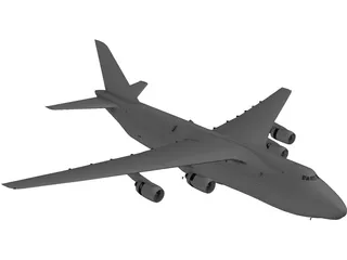 Antonov An-124 3D Model preview