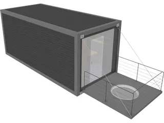 Botel 3D Model preview