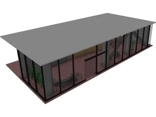Reception 3D Model preview