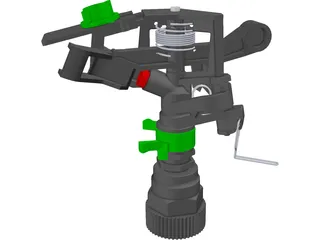 Sprinkler 3D Model preview