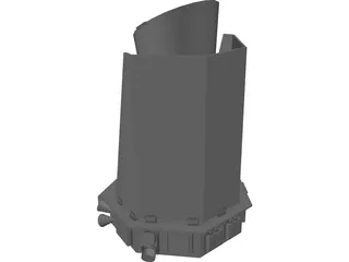 Kepler Telescope 3D Model preview