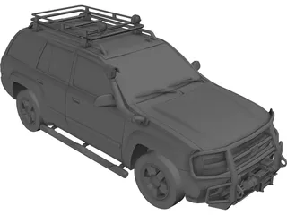 Chevrolet Blazer [Tuned] 3D Model preview