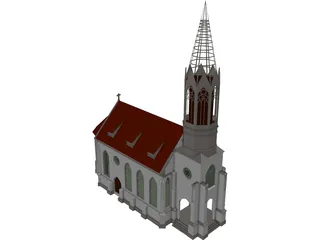 Church 3D Model preview