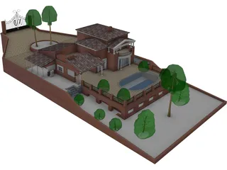 House 3D Model preview