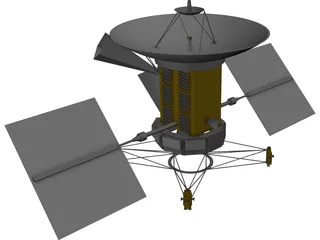 Magellan 3D Model preview