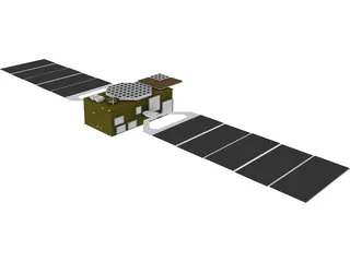 Galileo II 3D Model preview