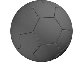 Soccer Ball 3D Model preview