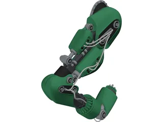 Robot Arm 3D Model preview