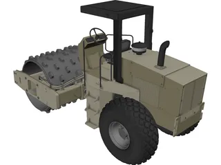Compactor 3D Model preview