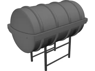 Life Raft 3D Model preview