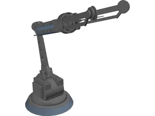 Robot Arm 3D Model preview