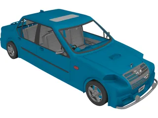 Edag Paradise Concept 3D Model preview