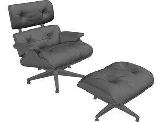 Armchair 3D Model preview