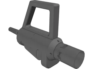 Spray Gun 3D Model preview