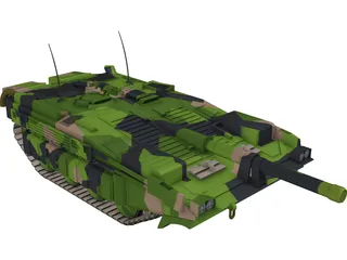 STRV 103C 3D Model preview