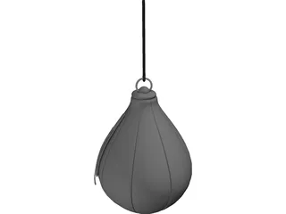 Boxing Pear 3D Model preview