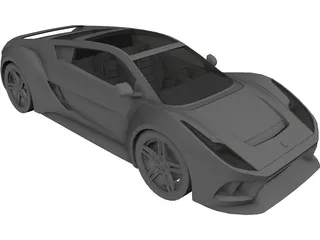 Saleen S5S Raptor (2010) 3D Model preview