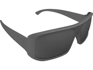 Sunglasses 3D Model preview