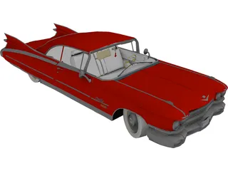 Cadillac Eldorado (1959) 3D Model preview