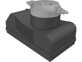 Peristaltic Valve 3D Model preview