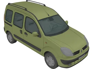 Renault Kangoo 3D Model preview