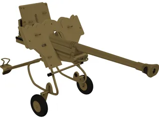 PZB-41 ATG 3D Model preview