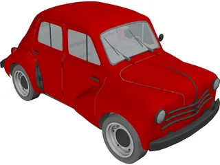 Renault (1948) 3D Model preview