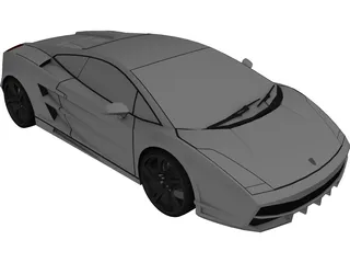 Lamborghini Gallardo 3D Model preview