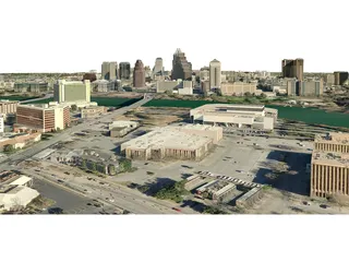 Austin City 3D Model preview