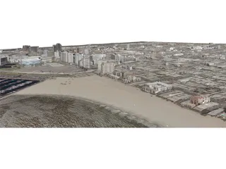 Long Beach City 3D Model preview