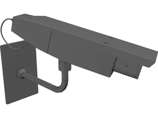 Security Camera 3D Model preview