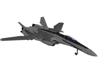 VF-25 3D Model preview