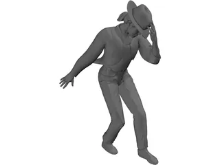 Michael Jackson 3D Model preview