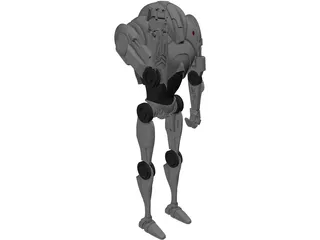 Star Wars Battle Droid 3D Model preview