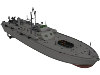 PT 109 3D Model preview