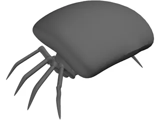 Jumping Spider 3D Model preview