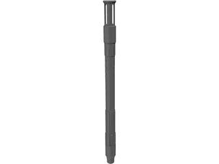 Smart Parts Paintball MilSim Barrel ION 3D Model preview