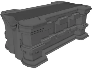 Altar 3D Model preview