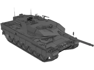 Leopard II 3D Model preview