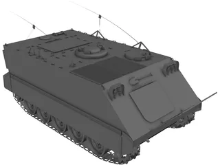 M-113 3D Model preview