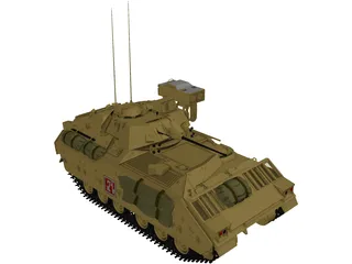 M2AB Infantry 3D Model preview