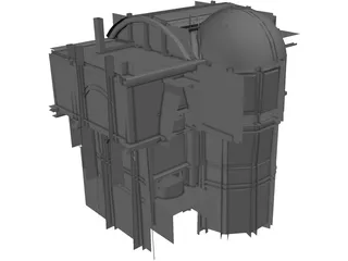 Interior House 3D Model preview